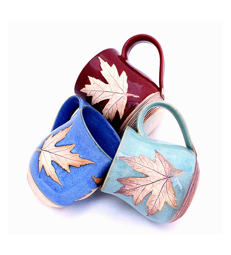 Leaf mugs