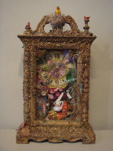 Gail ritzer  an adventure in wonderland with albert the cat  front. mixed media  jpg